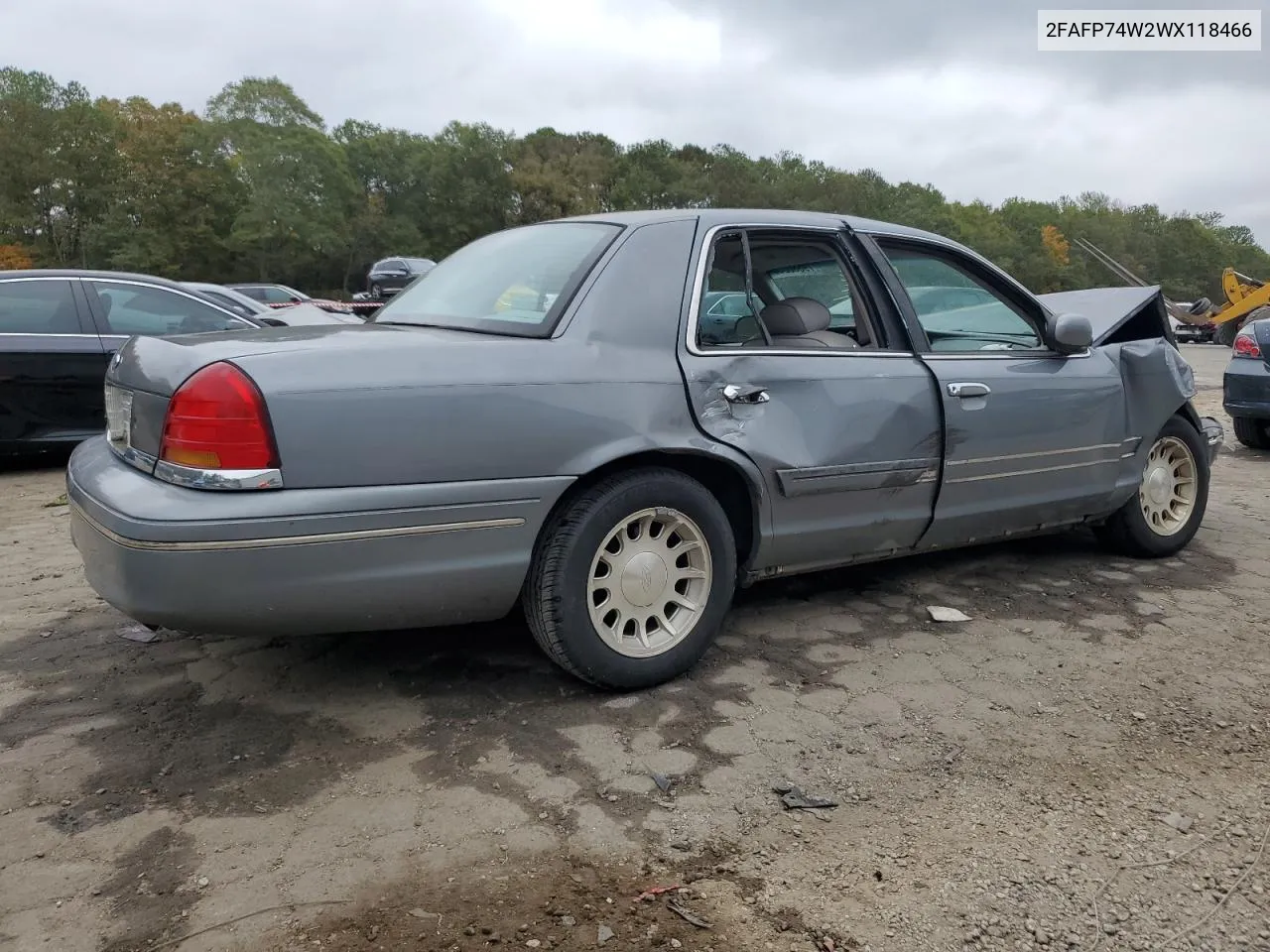 2FAFP74W2WX118466 1998 Ford Crown Victoria Lx