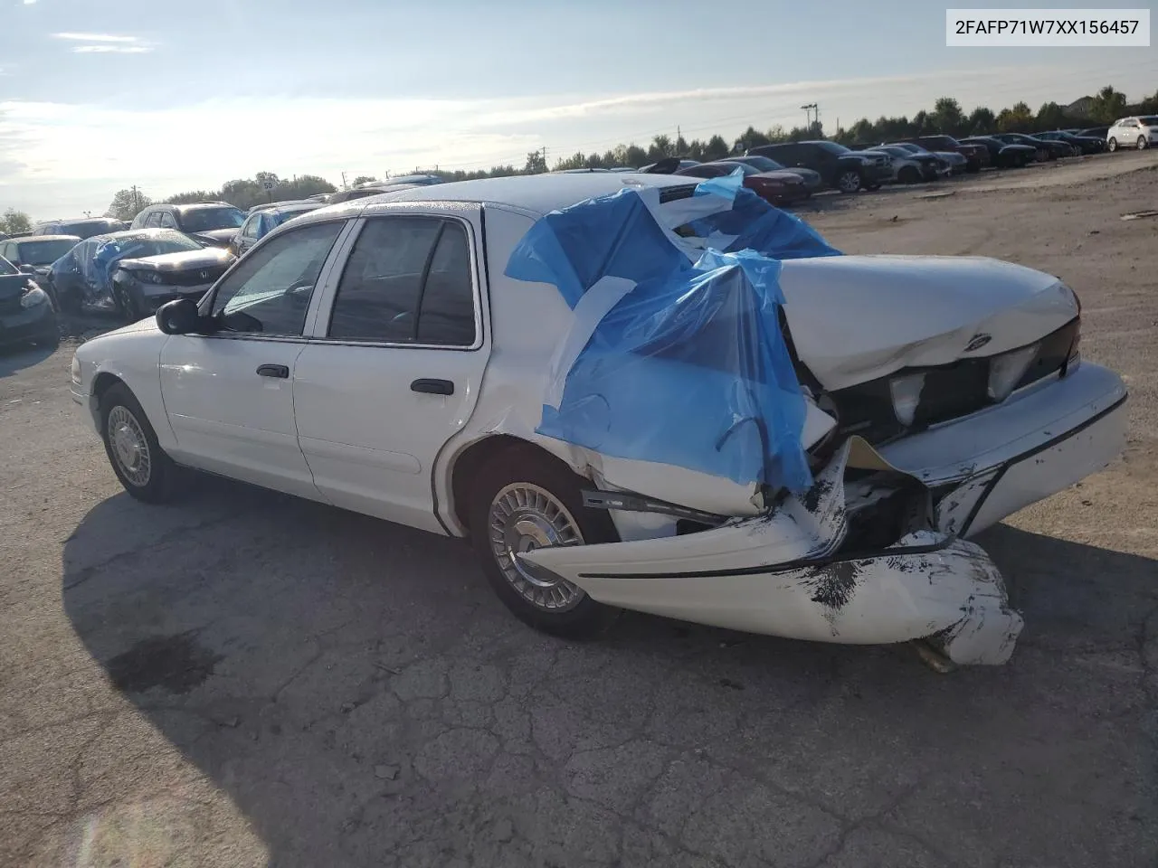 1999 Ford Crown Victoria Police Interceptor VIN: 2FAFP71W7XX156457 Lot: 71623954