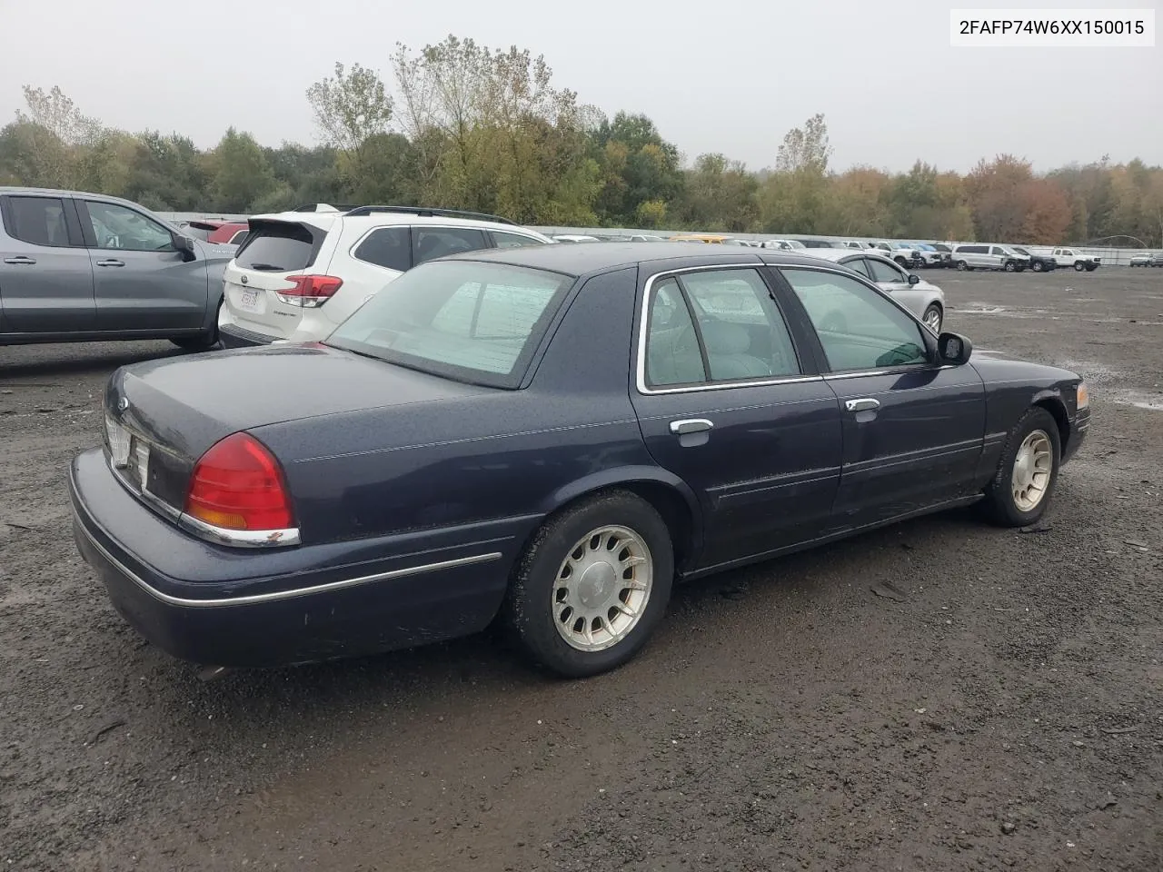 1999 Ford Crown Victoria Lx VIN: 2FAFP74W6XX150015 Lot: 75331014