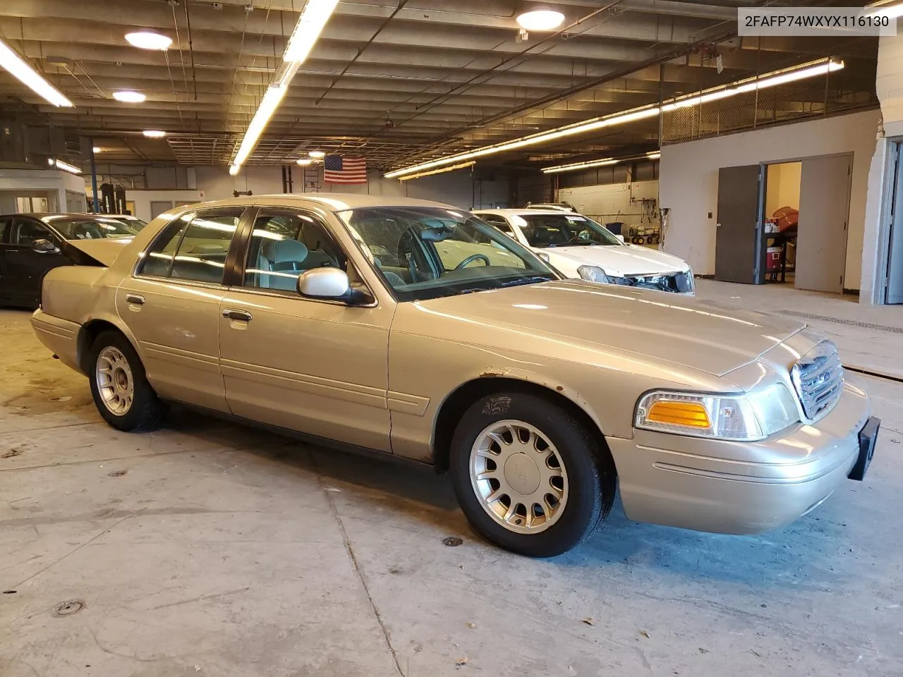 2000 Ford Crown Victoria Lx VIN: 2FAFP74WXYX116130 Lot: 79441204