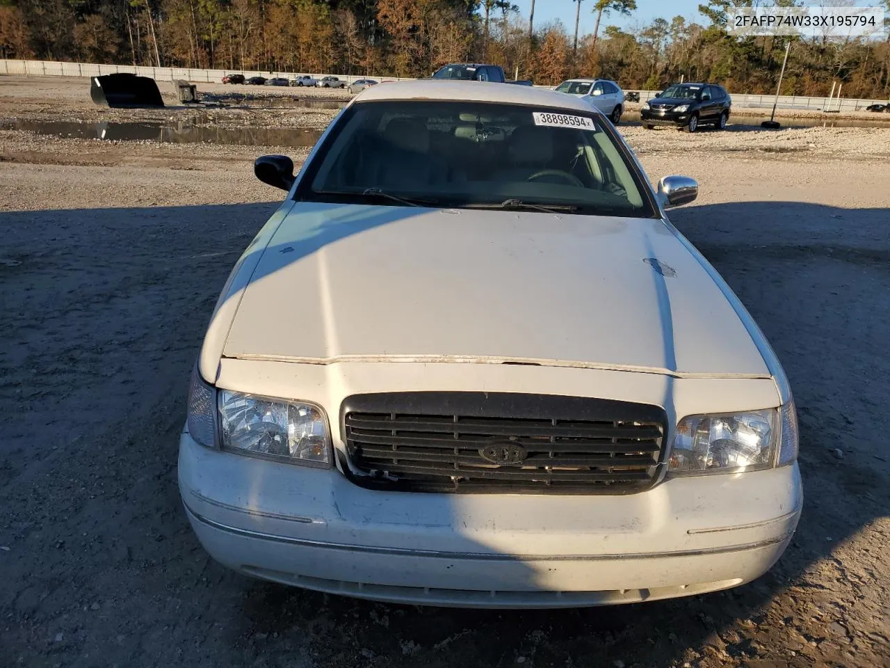 2003 Ford Crown Victoria Lx VIN: 2FAFP74W33X195794 Lot: 55666594