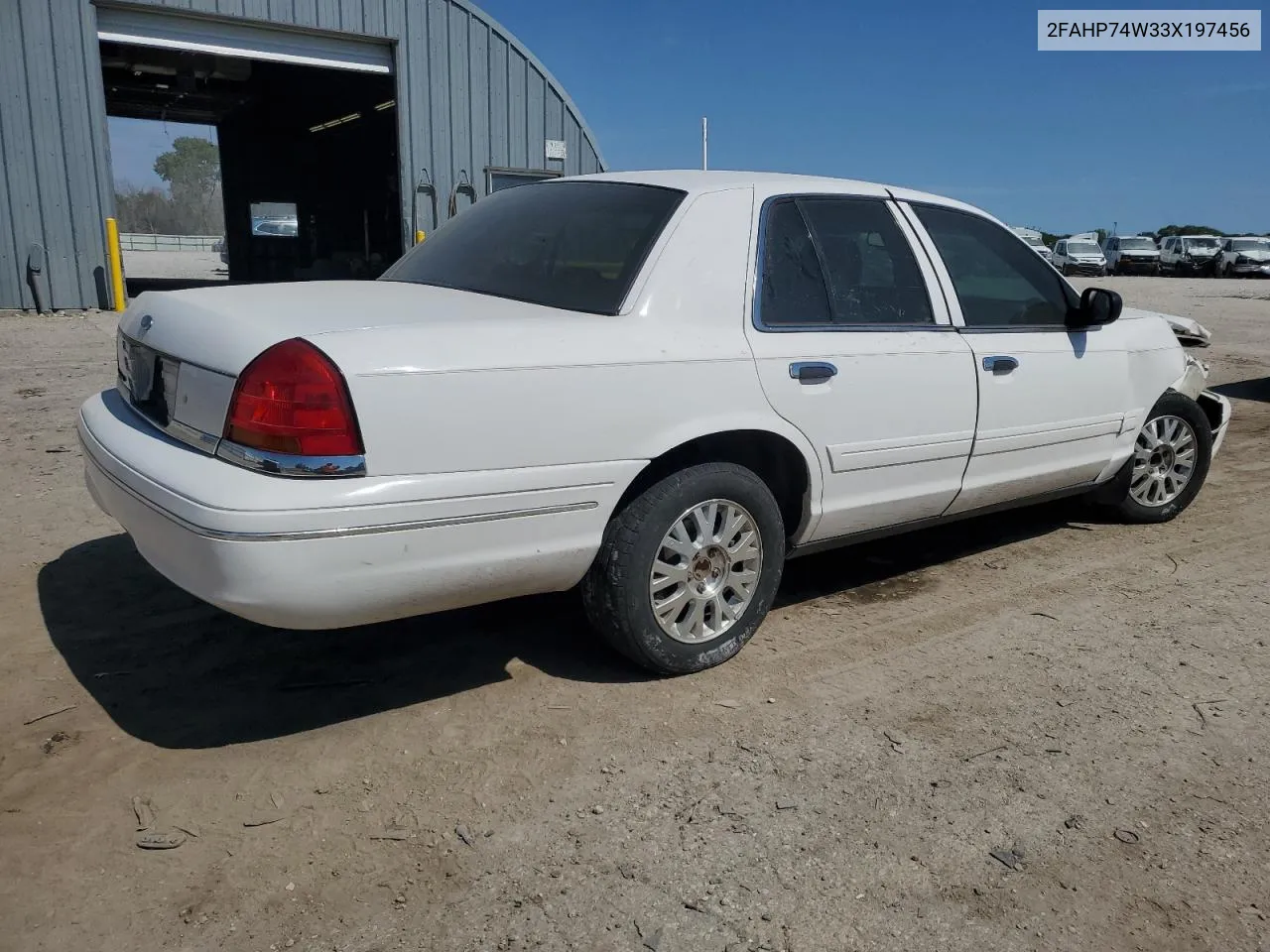 2003 Ford Crown Victoria Lx VIN: 2FAHP74W33X197456 Lot: 69146214