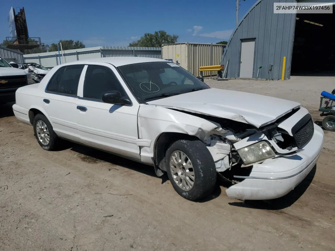 2003 Ford Crown Victoria Lx VIN: 2FAHP74W33X197456 Lot: 69146214