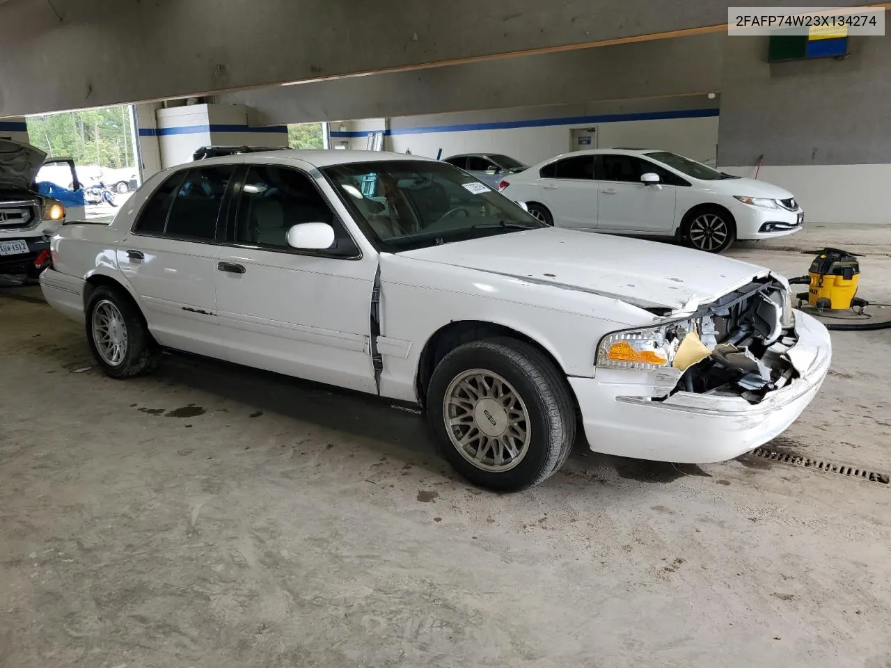 2003 Ford Crown Victoria Lx VIN: 2FAFP74W23X134274 Lot: 73295754