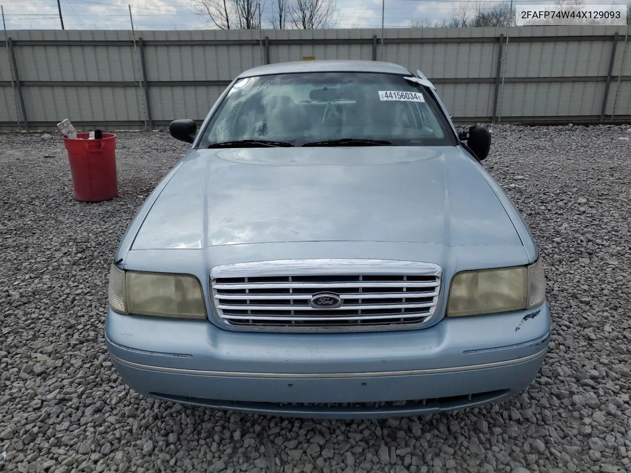 2004 Ford Crown Victoria Lx VIN: 2FAFP74W44X129093 Lot: 44156034