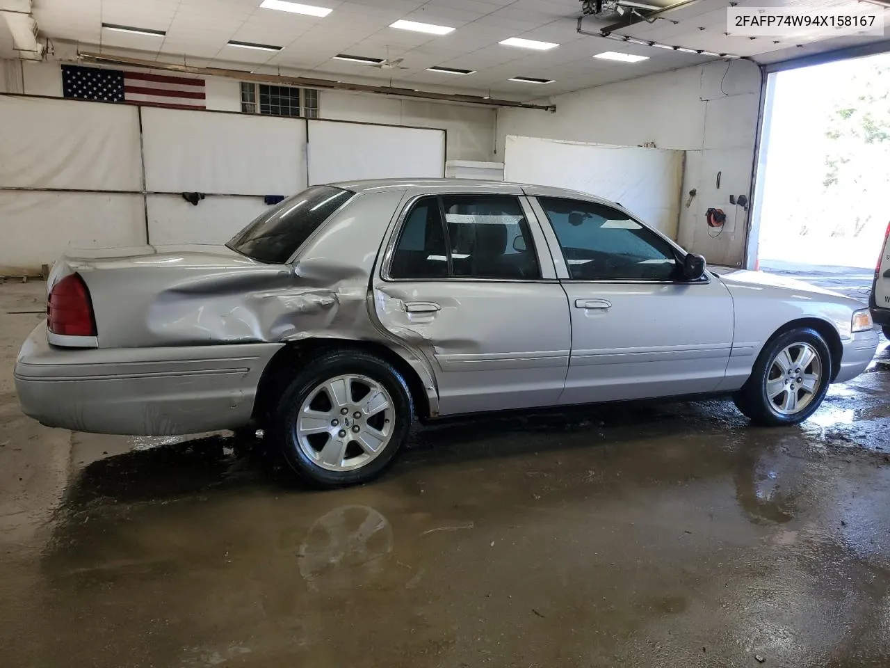 2004 Ford Crown Victoria Lx VIN: 2FAFP74W94X158167 Lot: 75254784