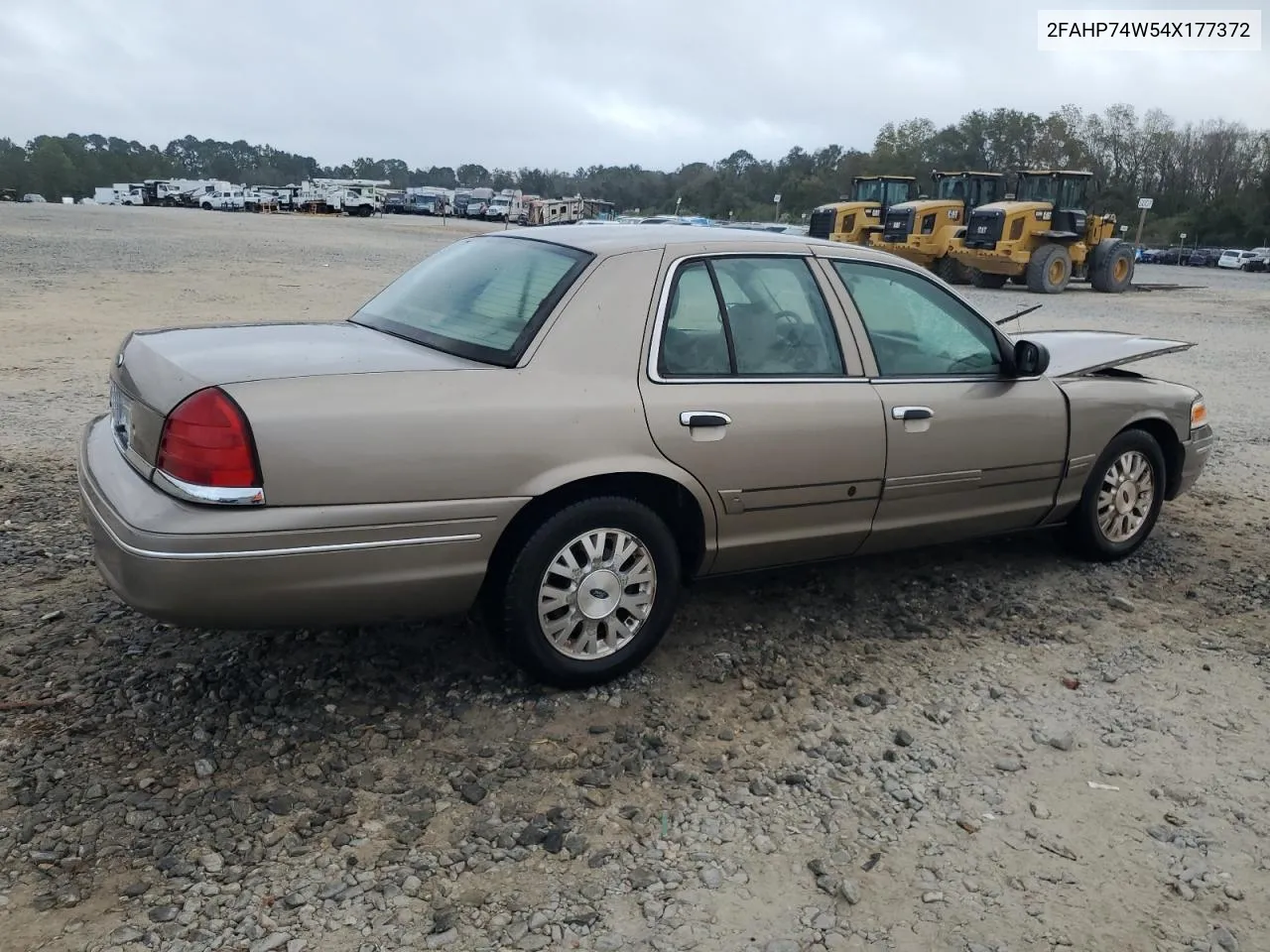 2004 Ford Crown Victoria Lx VIN: 2FAHP74W54X177372 Lot: 78464744