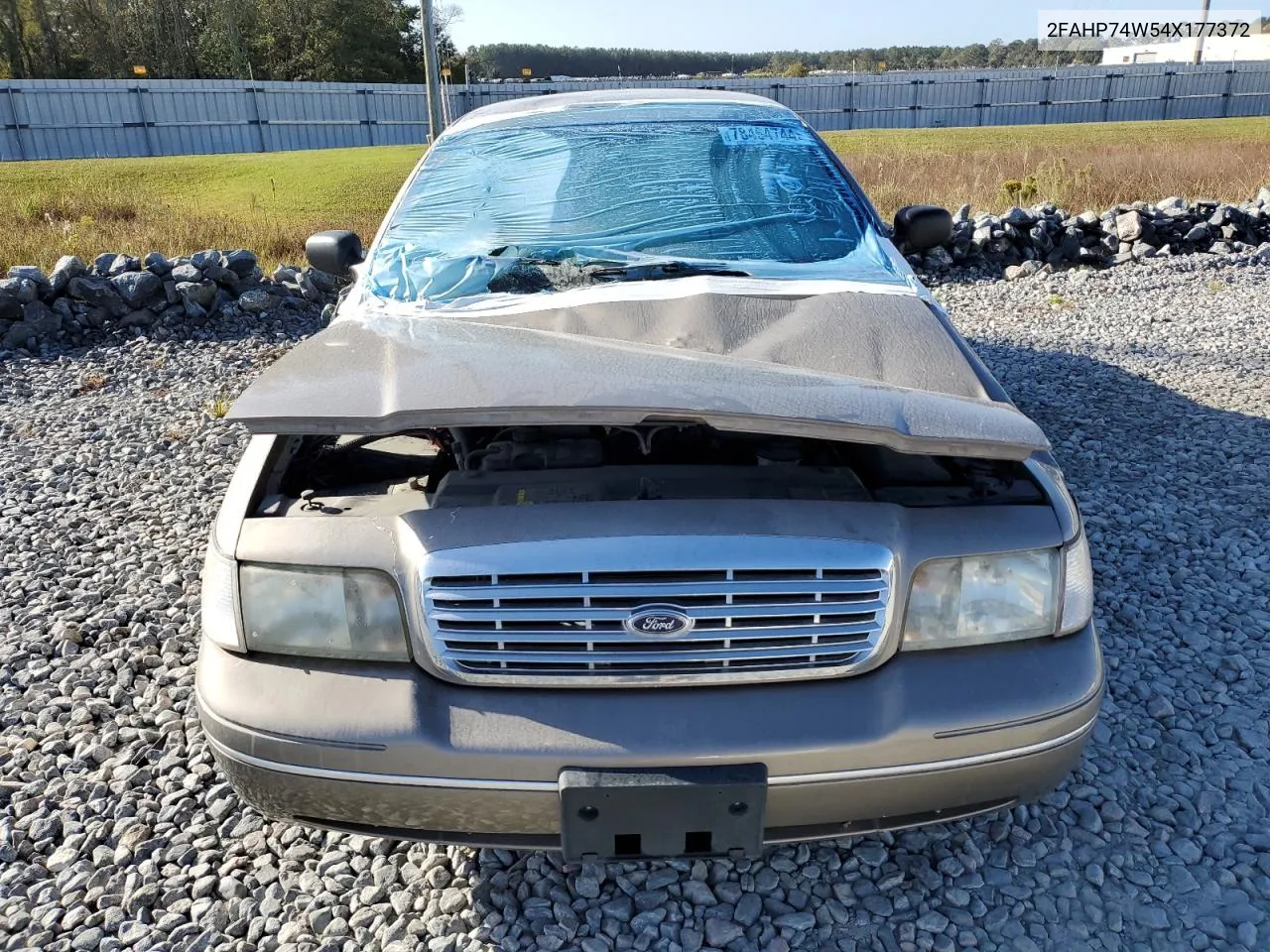 2004 Ford Crown Victoria Lx VIN: 2FAHP74W54X177372 Lot: 78464744