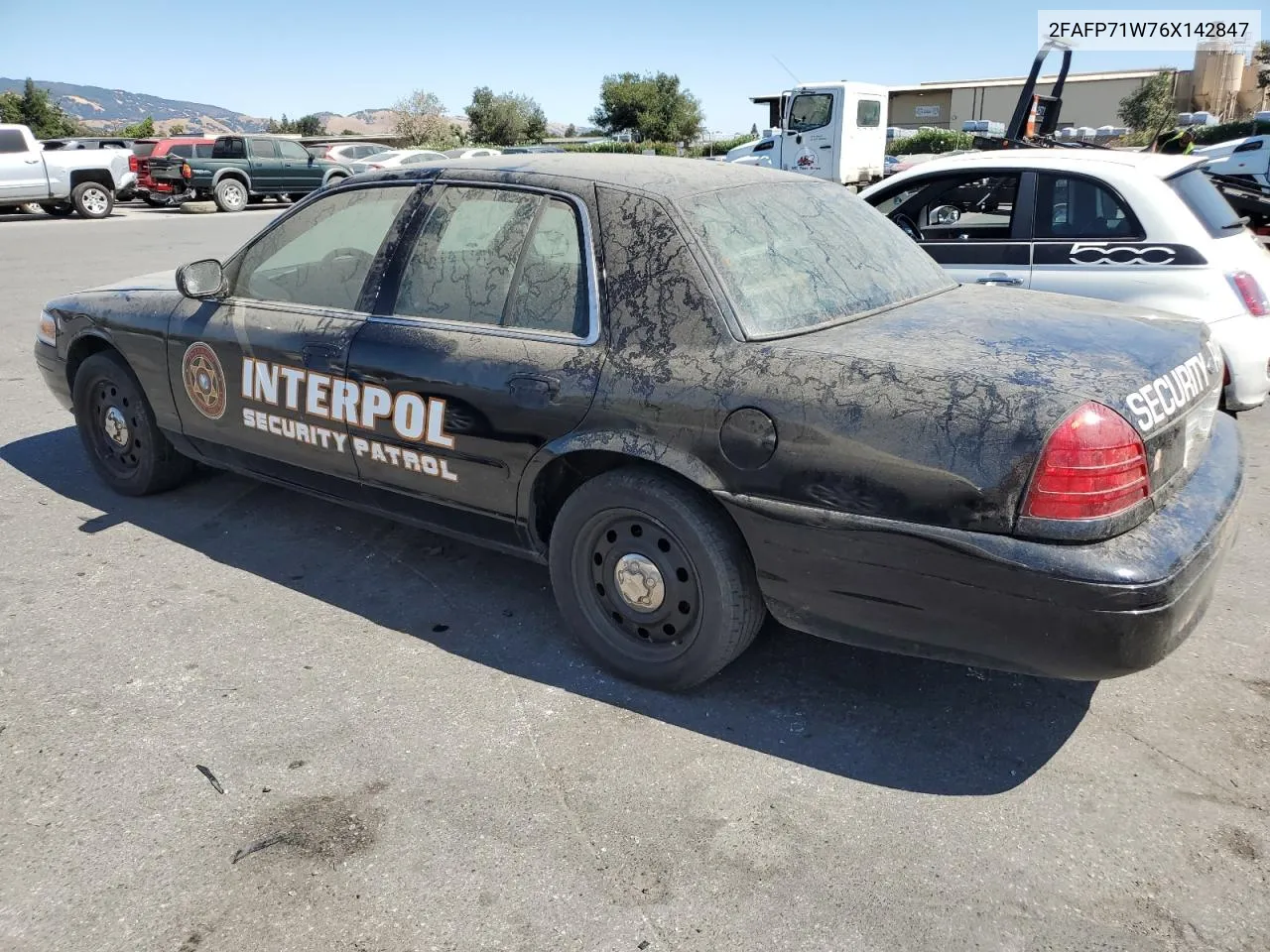 2006 Ford Crown Victoria Police Interceptor VIN: 2FAFP71W76X142847 Lot: 68526624