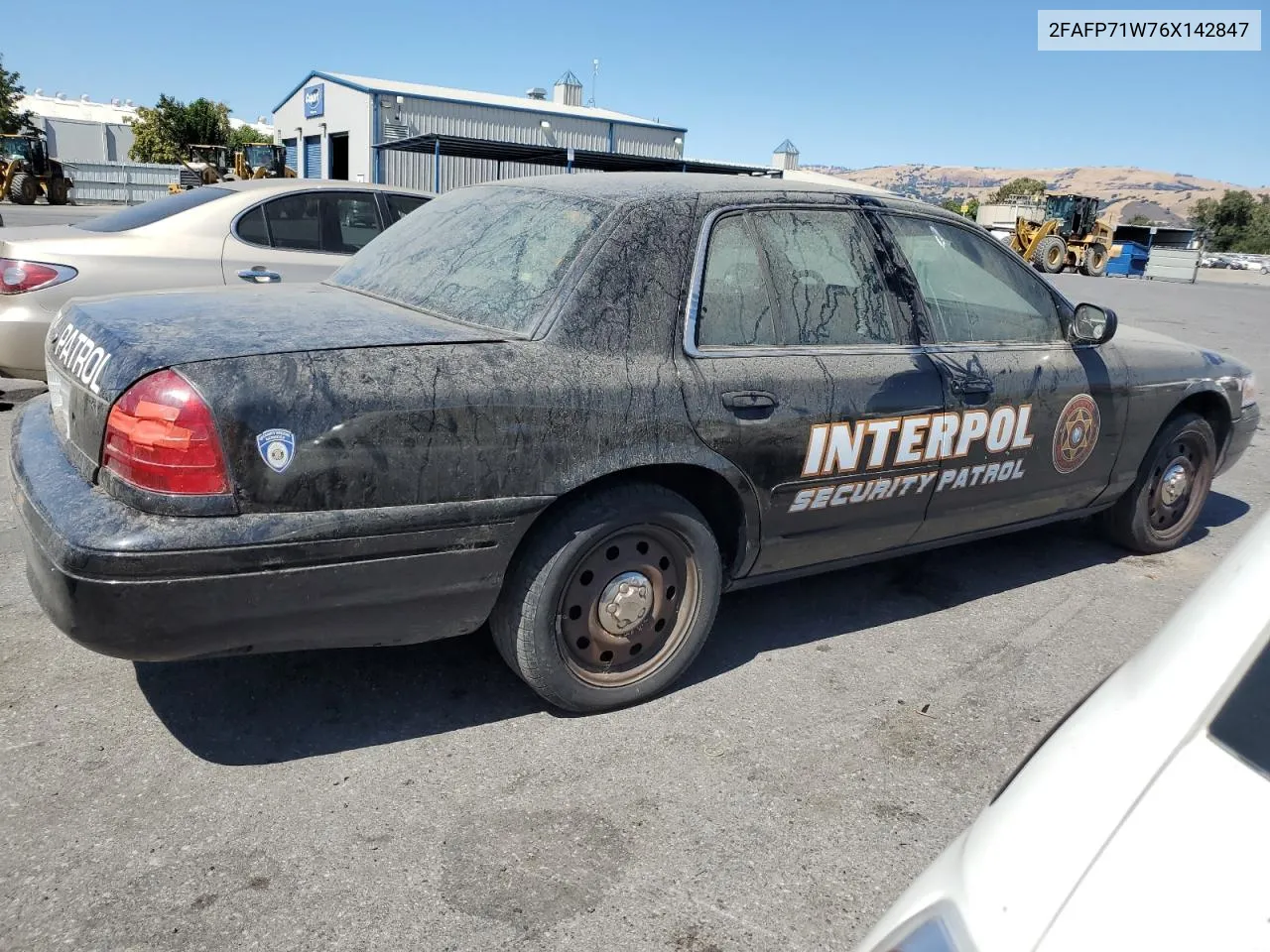 2006 Ford Crown Victoria Police Interceptor VIN: 2FAFP71W76X142847 Lot: 68526624