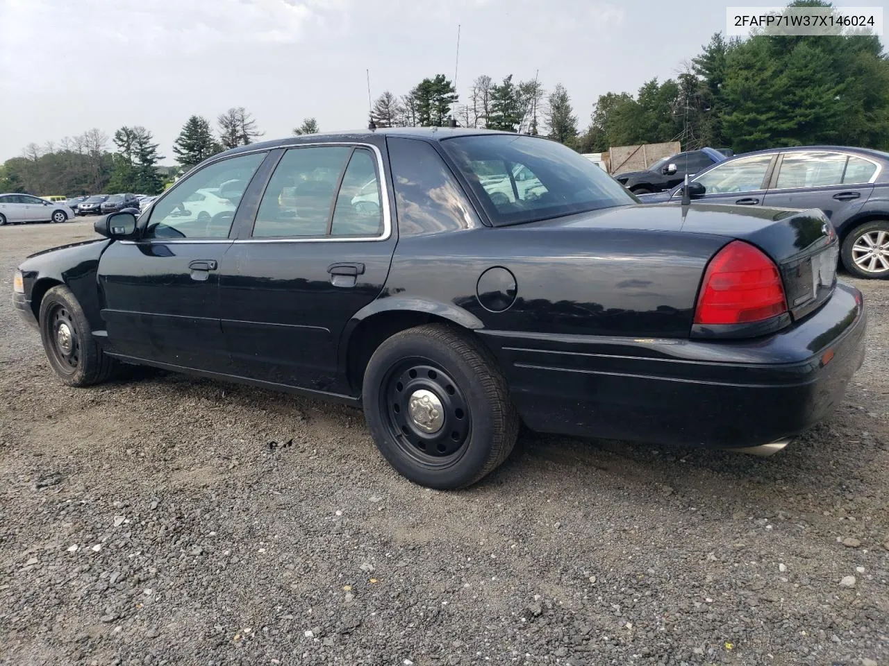 2007 Ford Crown Victoria Police Interceptor VIN: 2FAFP71W37X146024 Lot: 68716014