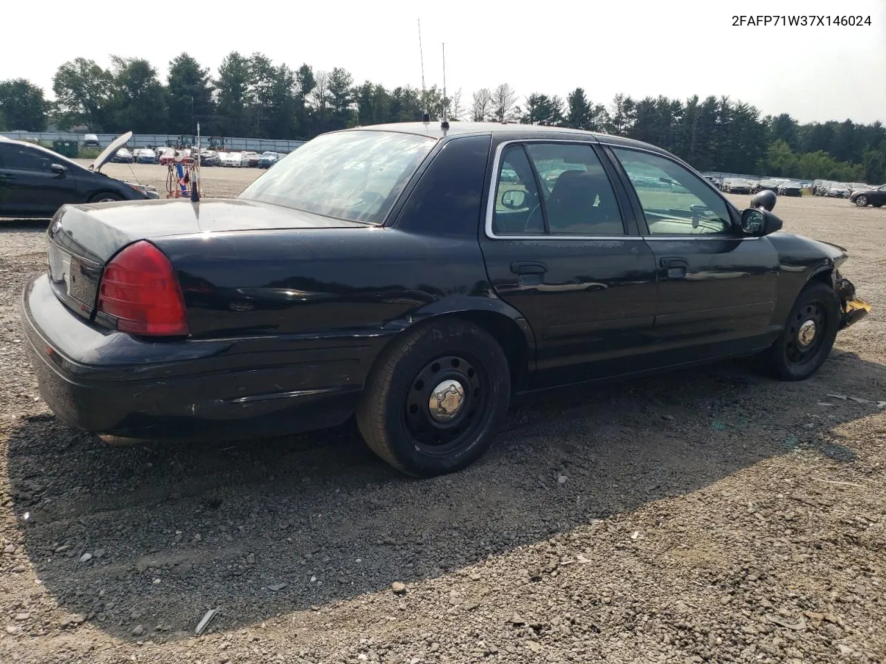 2007 Ford Crown Victoria Police Interceptor VIN: 2FAFP71W37X146024 Lot: 68716014