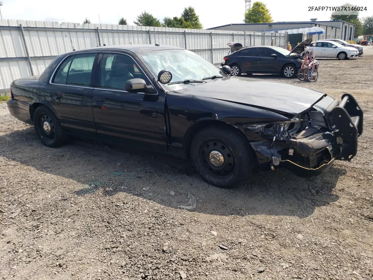 2007 Ford Crown Victoria Police Interceptor VIN: 2FAFP71W37X146024 Lot: 68716014