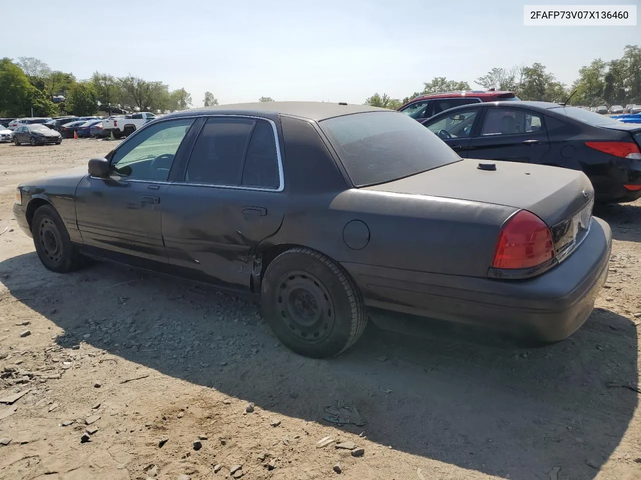 2007 Ford Crown Victoria VIN: 2FAFP73V07X136460 Lot: 71070704