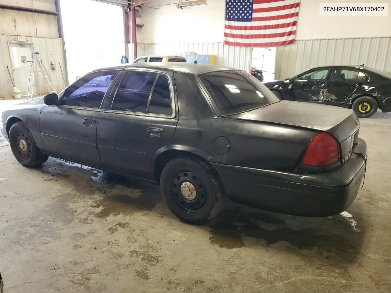 2008 Ford Crown Victoria Police Interceptor VIN: 2FAHP71V68X170402 Lot: 71885694