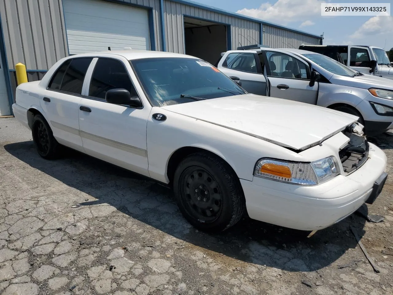 2009 Ford Crown Victoria Police Interceptor VIN: 2FAHP71V99X143325 Lot: 58881313