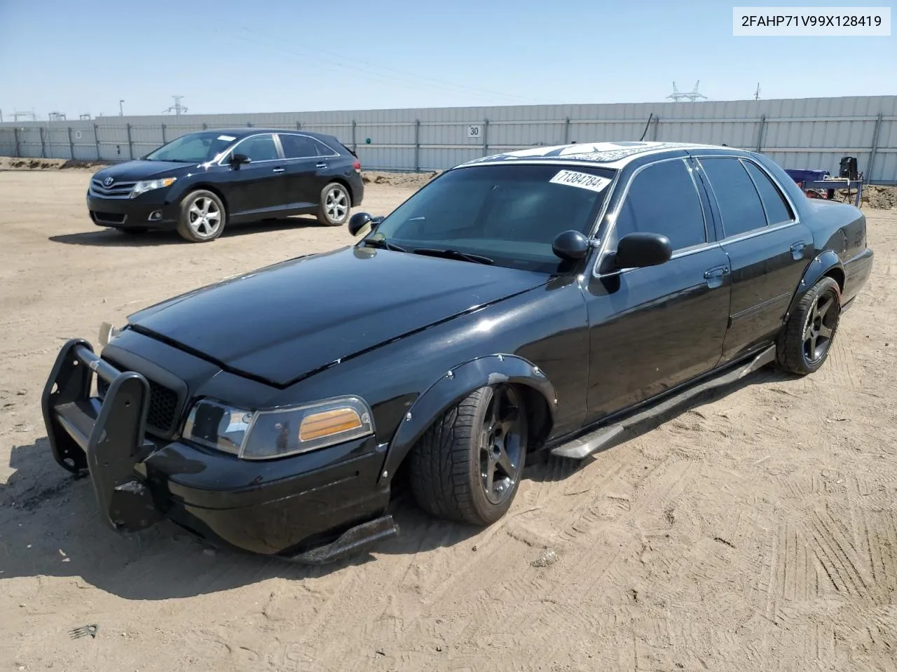 2009 Ford Crown Victoria Police Interceptor VIN: 2FAHP71V99X128419 Lot: 71384784