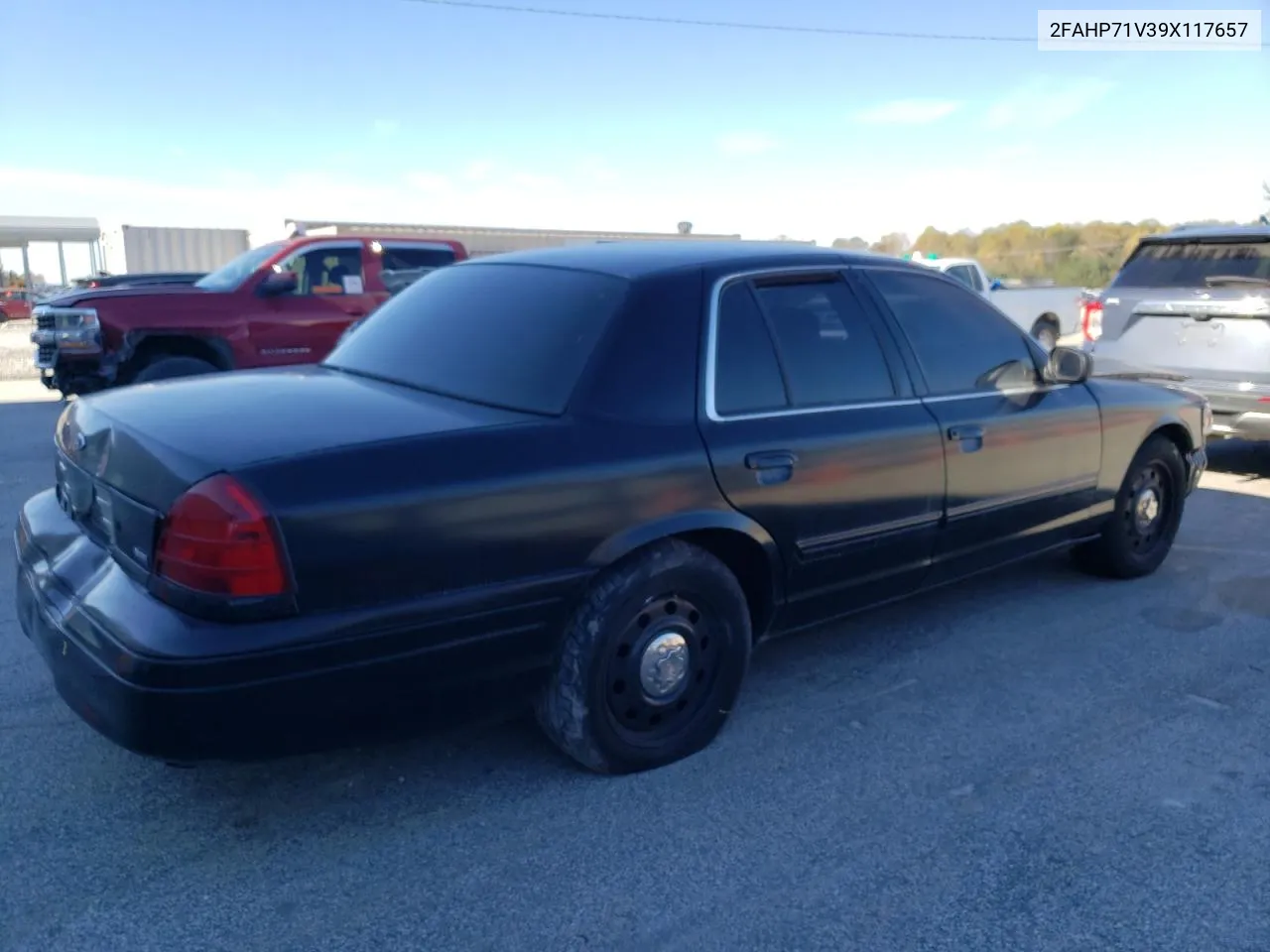 2009 Ford Crown Victoria Police Interceptor VIN: 2FAHP71V39X117657 Lot: 73098874