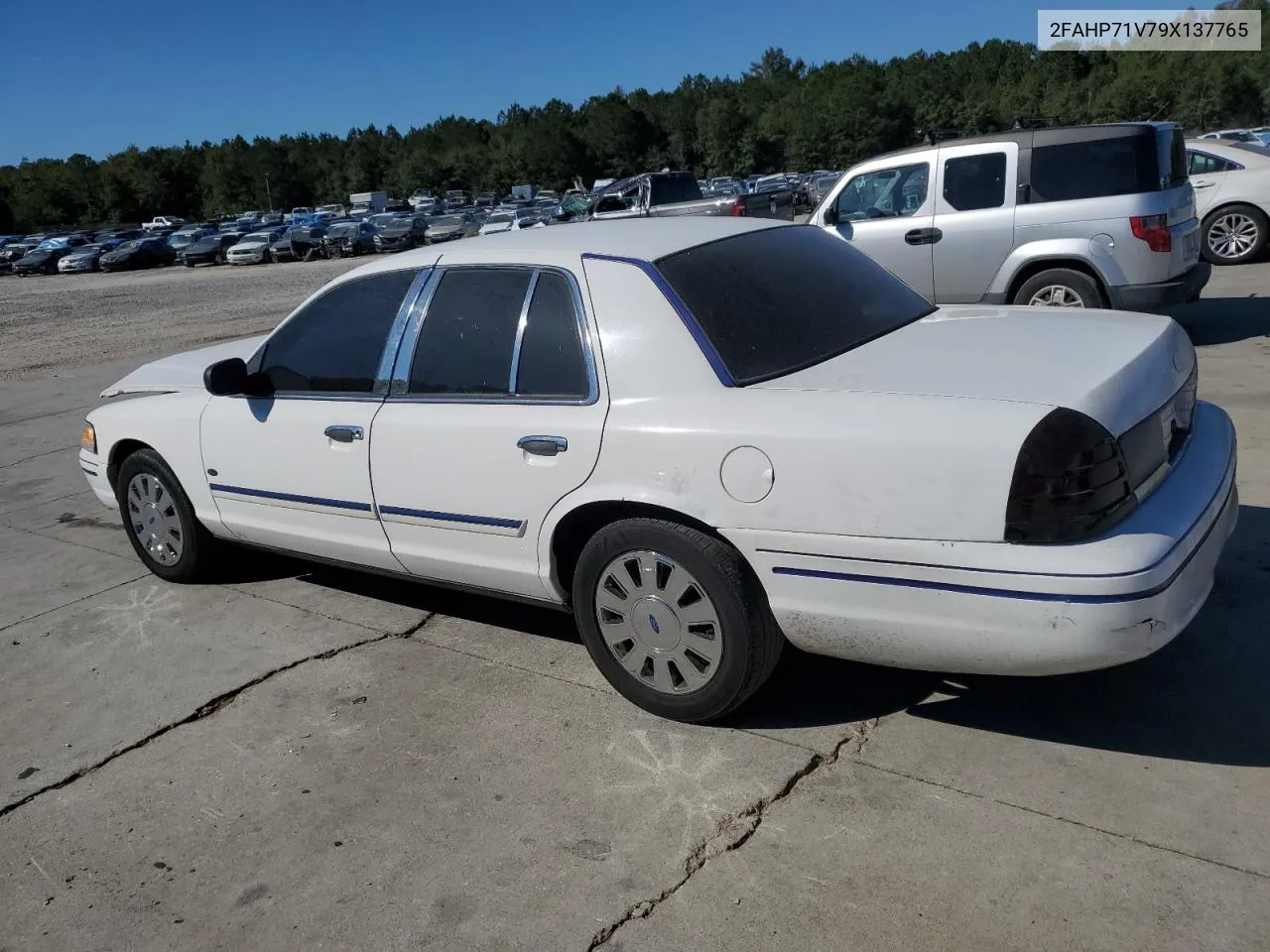 2FAHP71V79X137765 2009 Ford Crown Victoria Police Interceptor