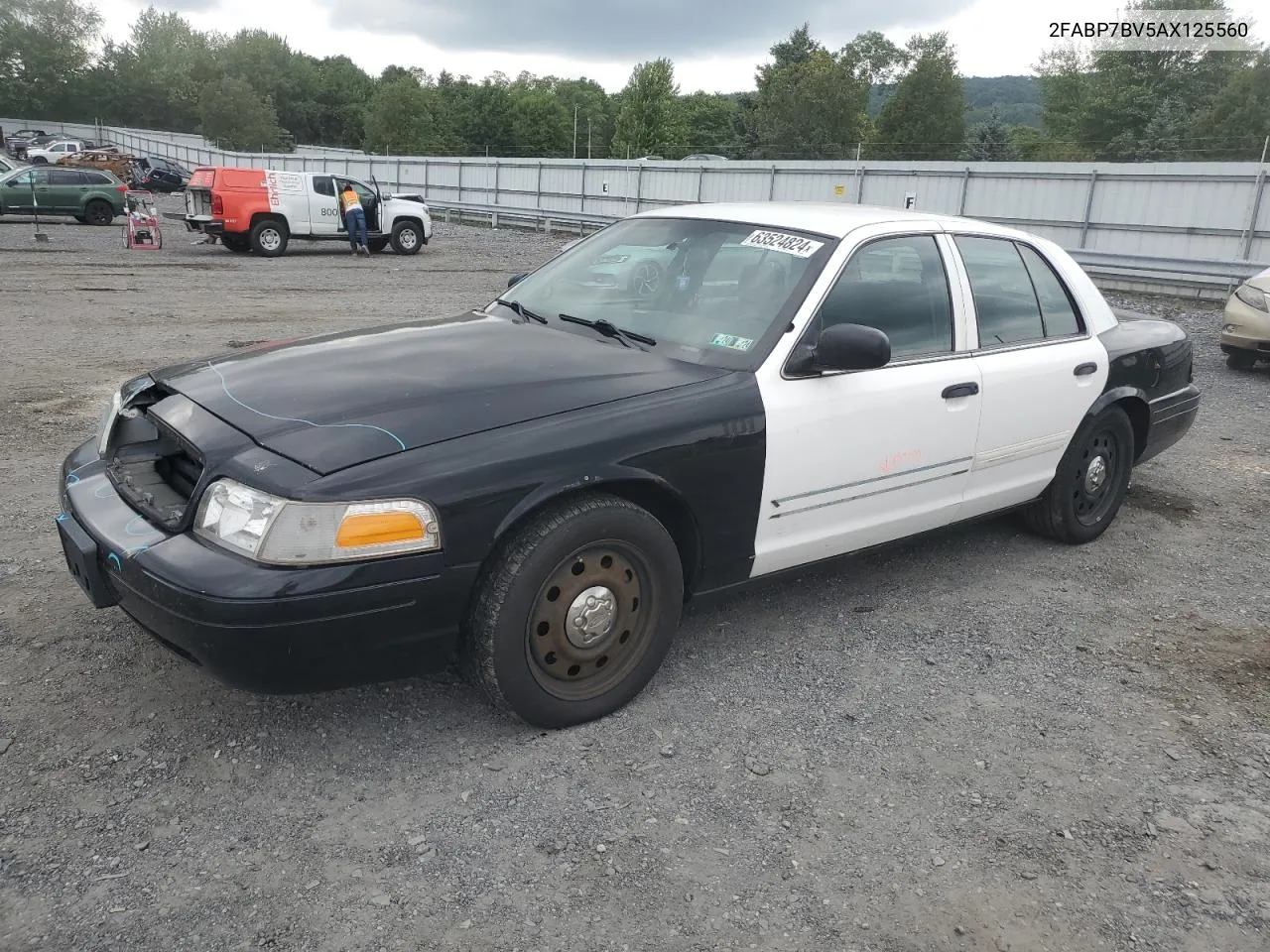 2010 Ford Crown Victoria Police Interceptor VIN: 2FABP7BV5AX125560 Lot: 63524824