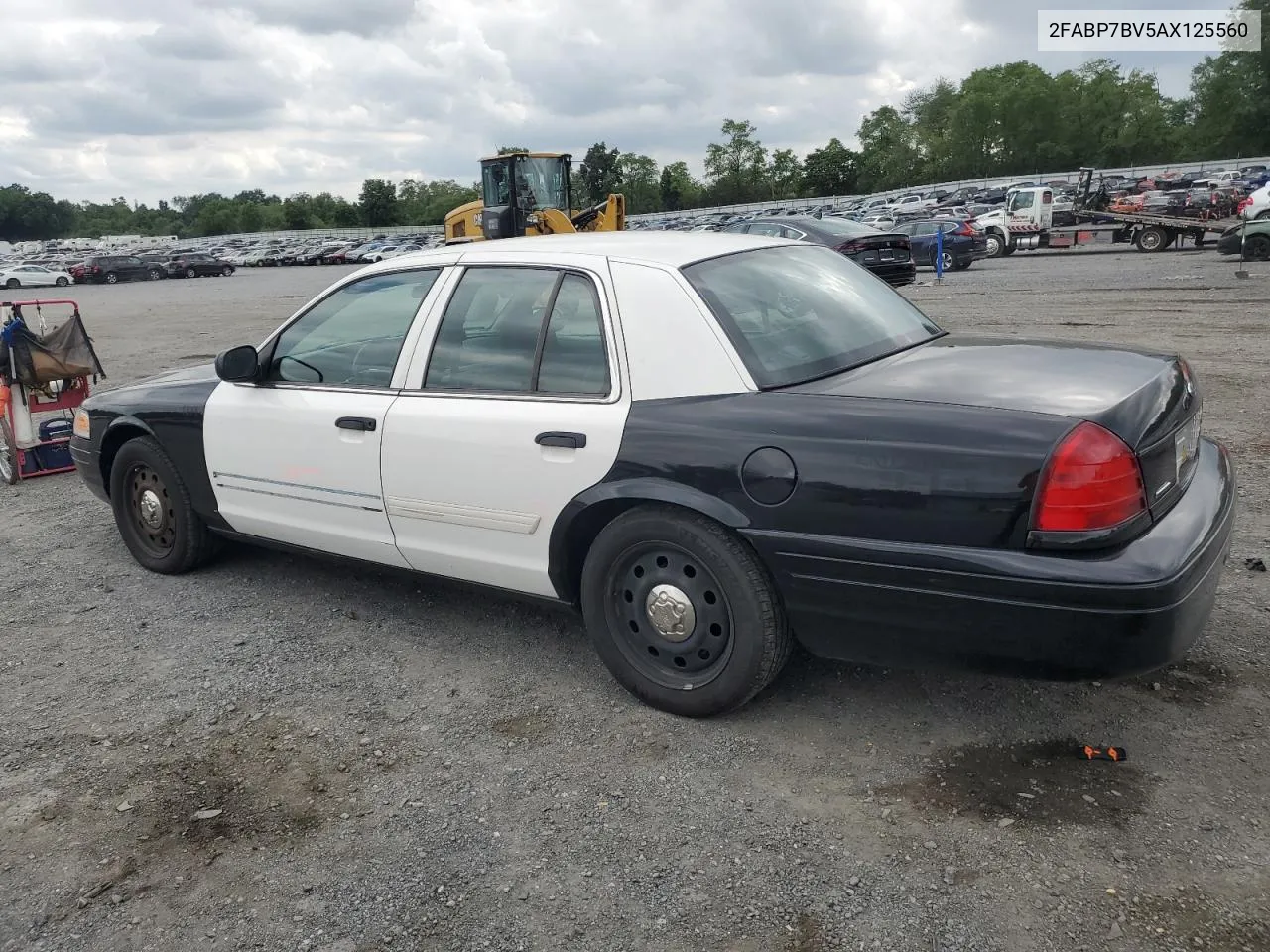 2010 Ford Crown Victoria Police Interceptor VIN: 2FABP7BV5AX125560 Lot: 63524824