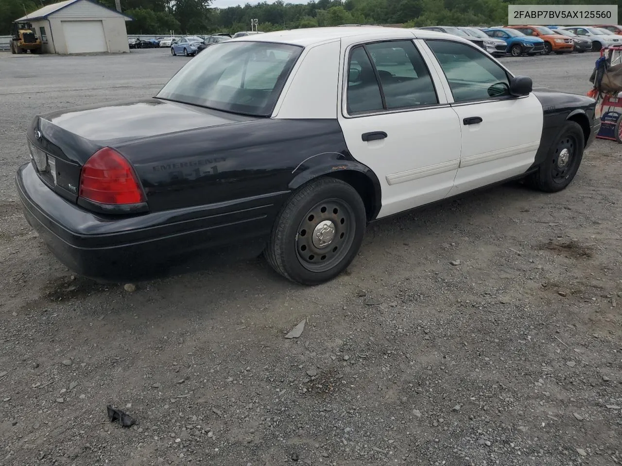 2010 Ford Crown Victoria Police Interceptor VIN: 2FABP7BV5AX125560 Lot: 63524824