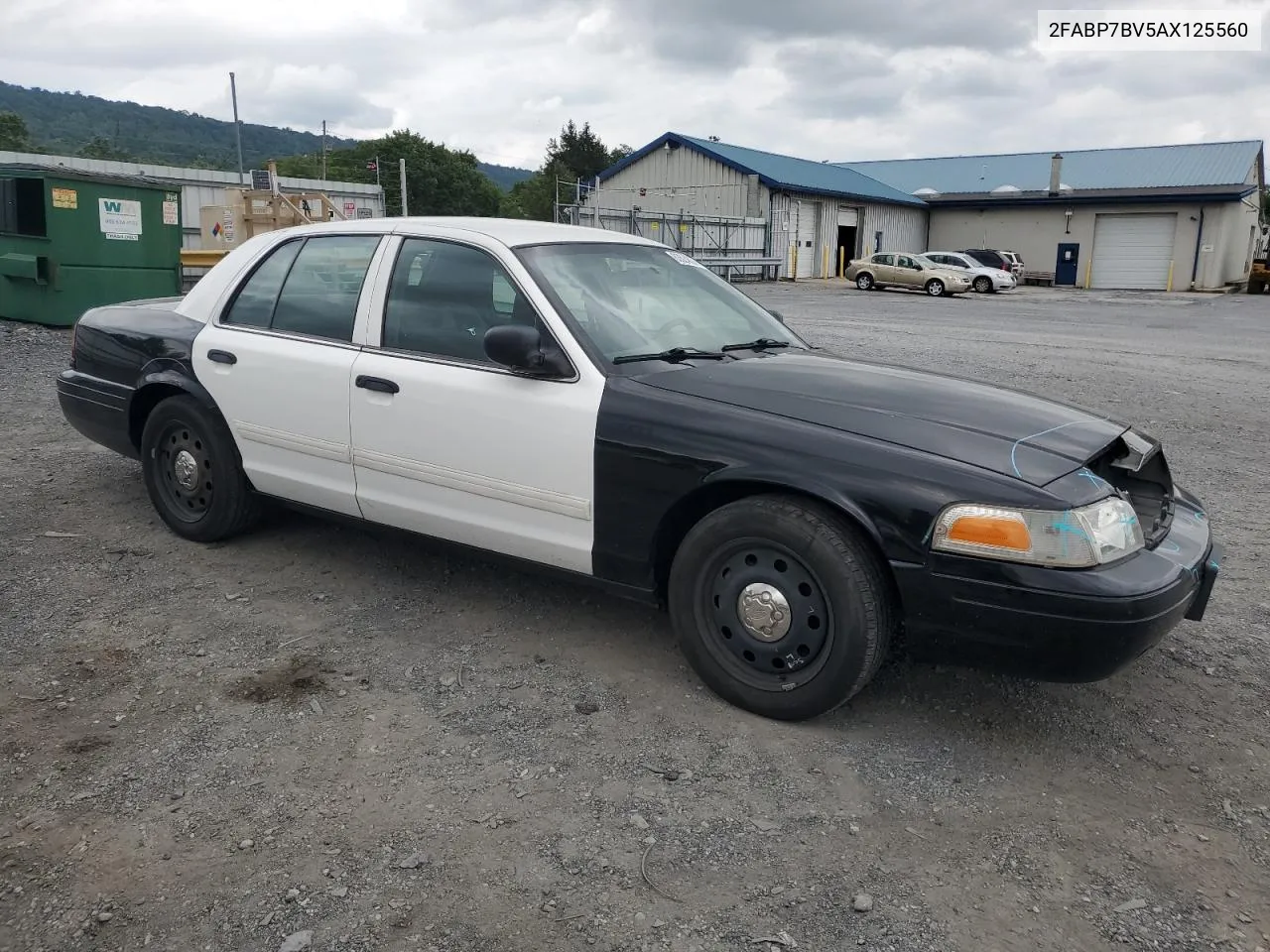 2010 Ford Crown Victoria Police Interceptor VIN: 2FABP7BV5AX125560 Lot: 63524824