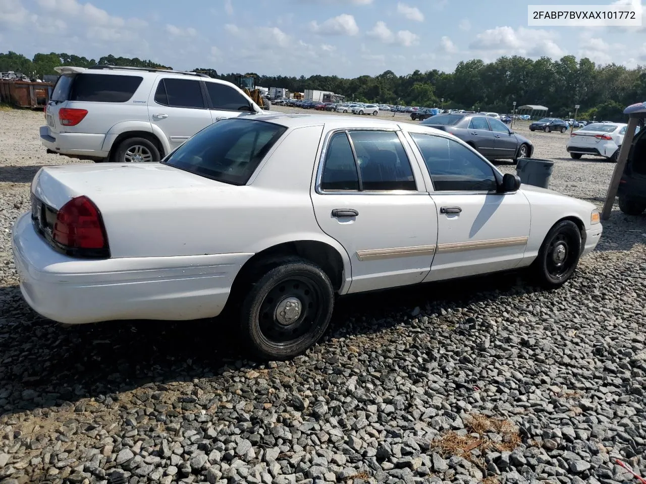 2010 Ford Crown Victoria Police Interceptor VIN: 2FABP7BVXAX101772 Lot: 67502614