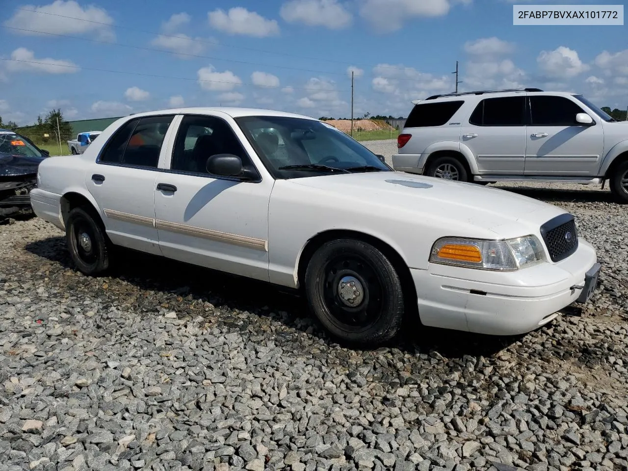 2010 Ford Crown Victoria Police Interceptor VIN: 2FABP7BVXAX101772 Lot: 67502614