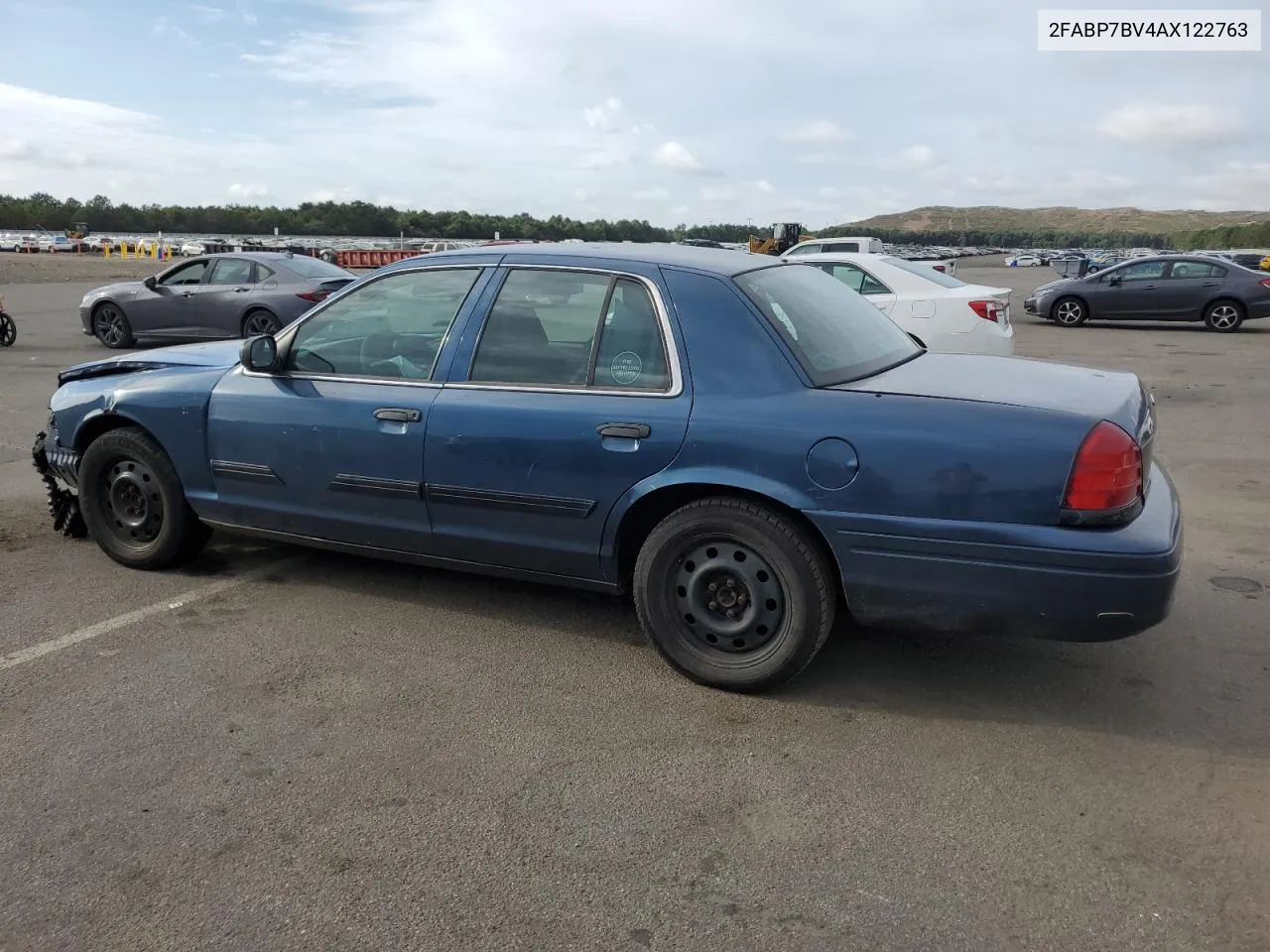 2010 Ford Crown Victoria Police Interceptor VIN: 2FABP7BV4AX122763 Lot: 70511214