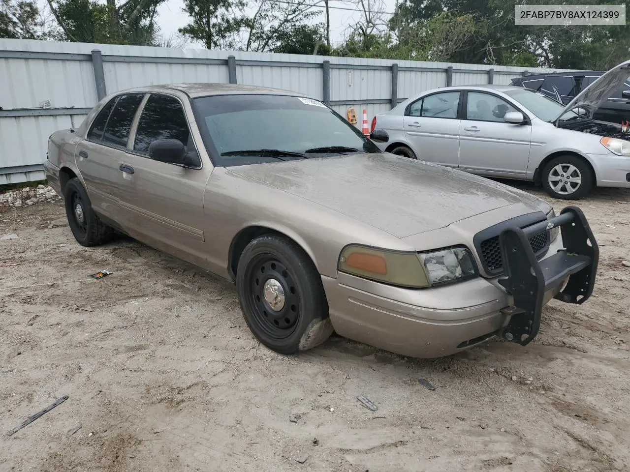 2010 Ford Crown Victoria Police Interceptor VIN: 2FABP7BV8AX124399 Lot: 71180164