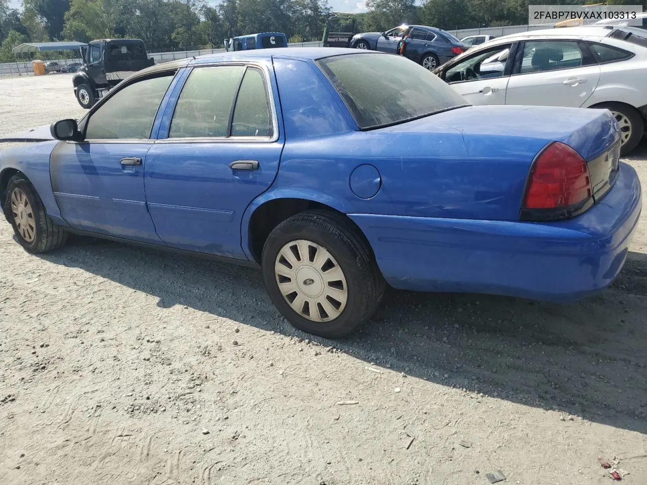 2FABP7BVXAX103313 2010 Ford Crown Victoria Police Interceptor