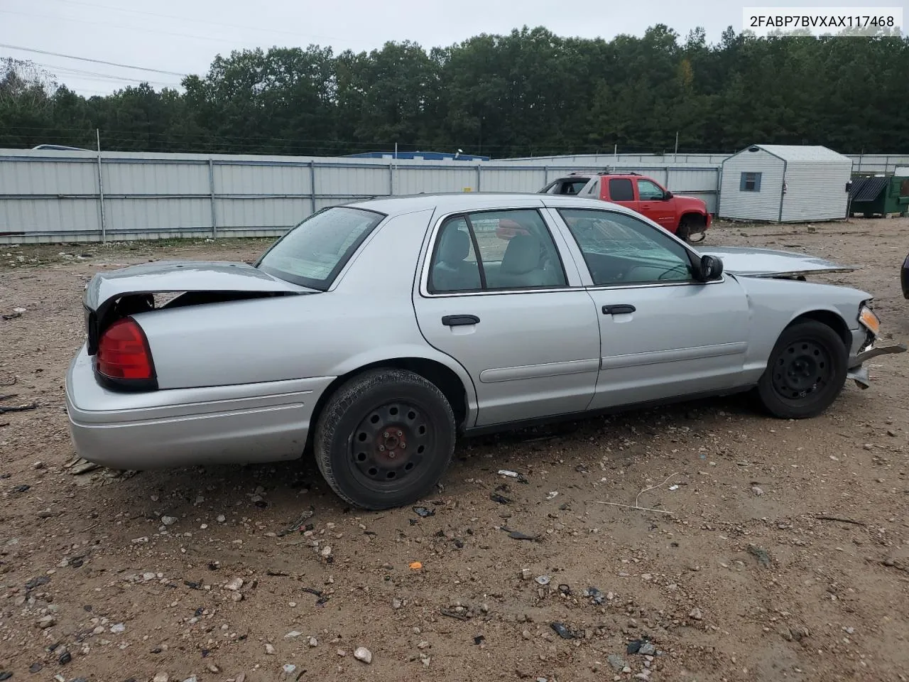 2010 Ford Crown Victoria Police Interceptor VIN: 2FABP7BVXAX117468 Lot: 72115734