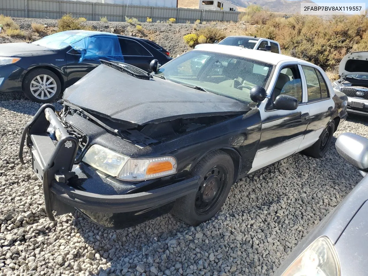 2010 Ford Crown Victoria Police Interceptor VIN: 2FABP7BV8AX119557 Lot: 74247434