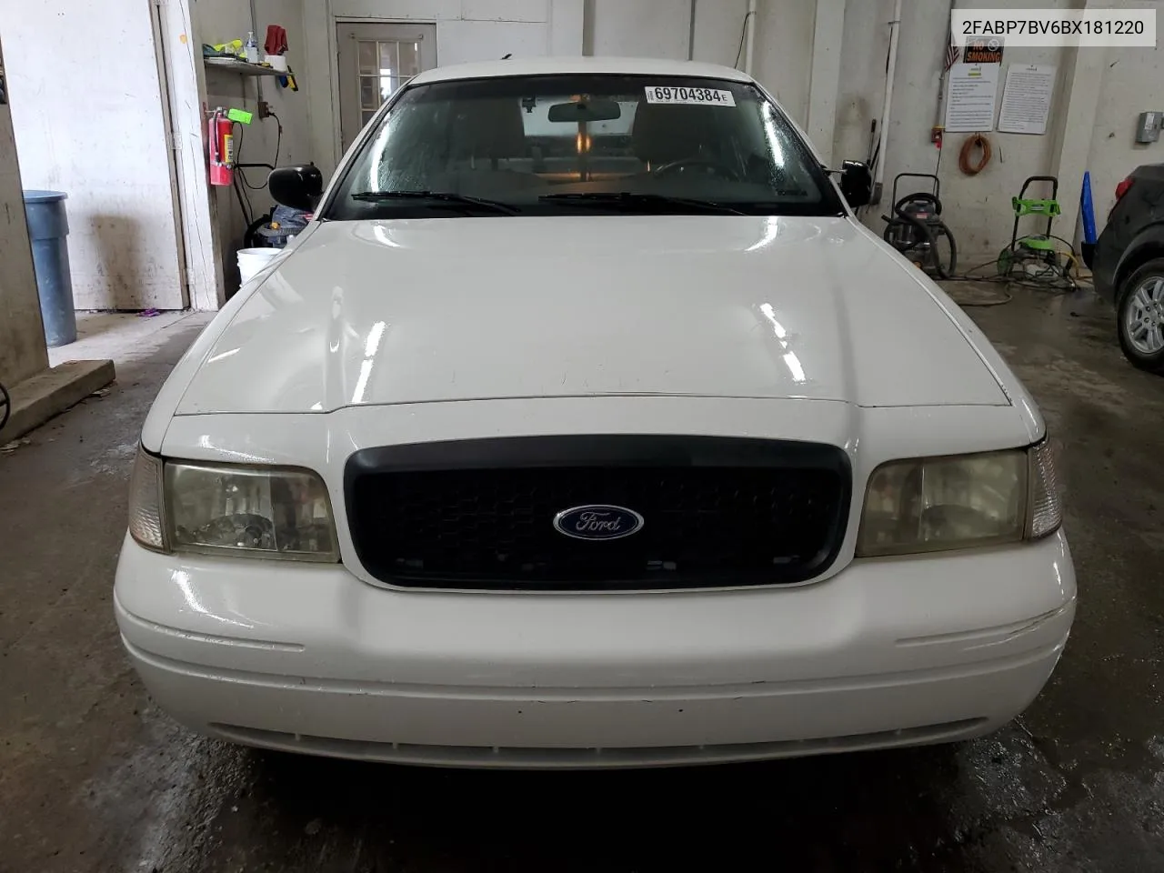 2011 Ford Crown Victoria Police Interceptor VIN: 2FABP7BV6BX181220 Lot: 69704384