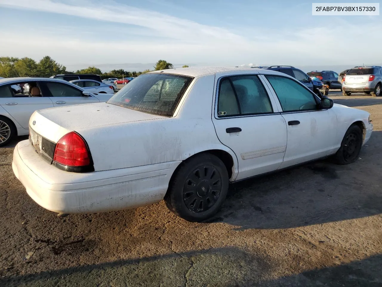 2FABP7BV3BX157330 2011 Ford Crown Victoria Police Interceptor