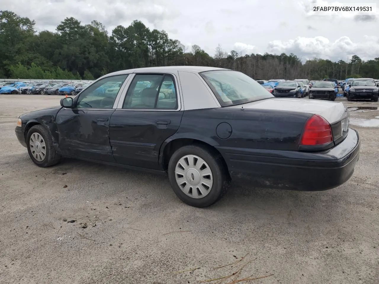 2011 Ford Crown Victoria Police Interceptor VIN: 2FABP7BV6BX149531 Lot: 73230784