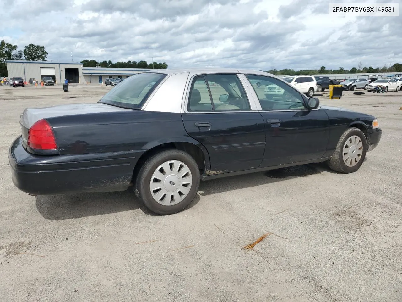 2011 Ford Crown Victoria Police Interceptor VIN: 2FABP7BV6BX149531 Lot: 73230784