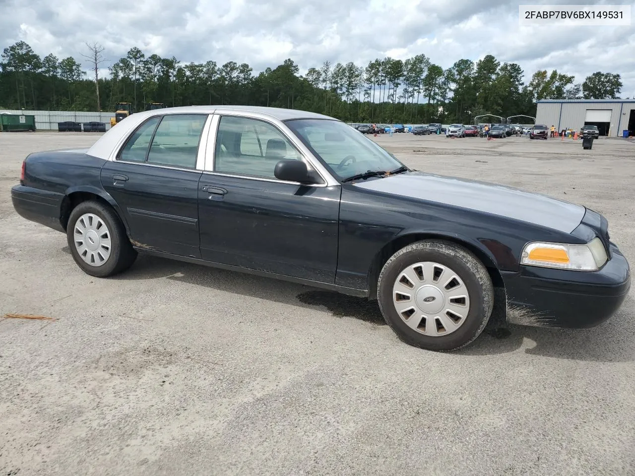 2011 Ford Crown Victoria Police Interceptor VIN: 2FABP7BV6BX149531 Lot: 73230784