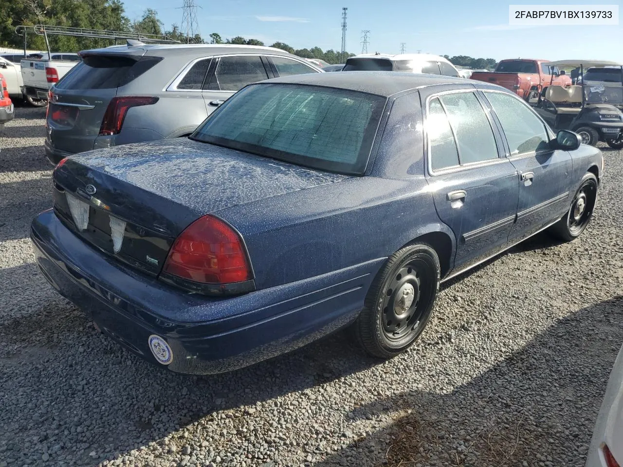 2011 Ford Crown Victoria Police Interceptor VIN: 2FABP7BV1BX139733 Lot: 74175864