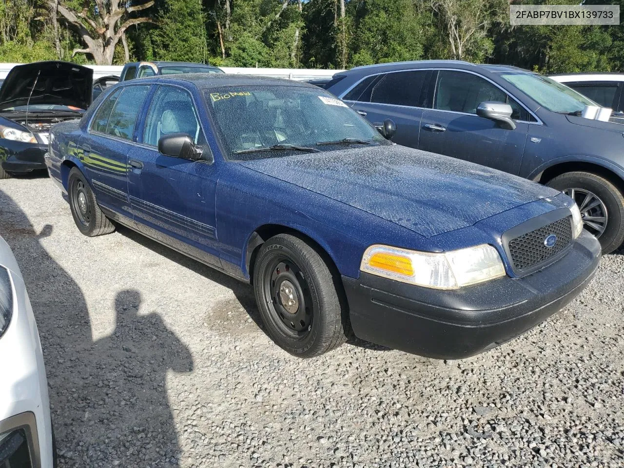 2011 Ford Crown Victoria Police Interceptor VIN: 2FABP7BV1BX139733 Lot: 74175864