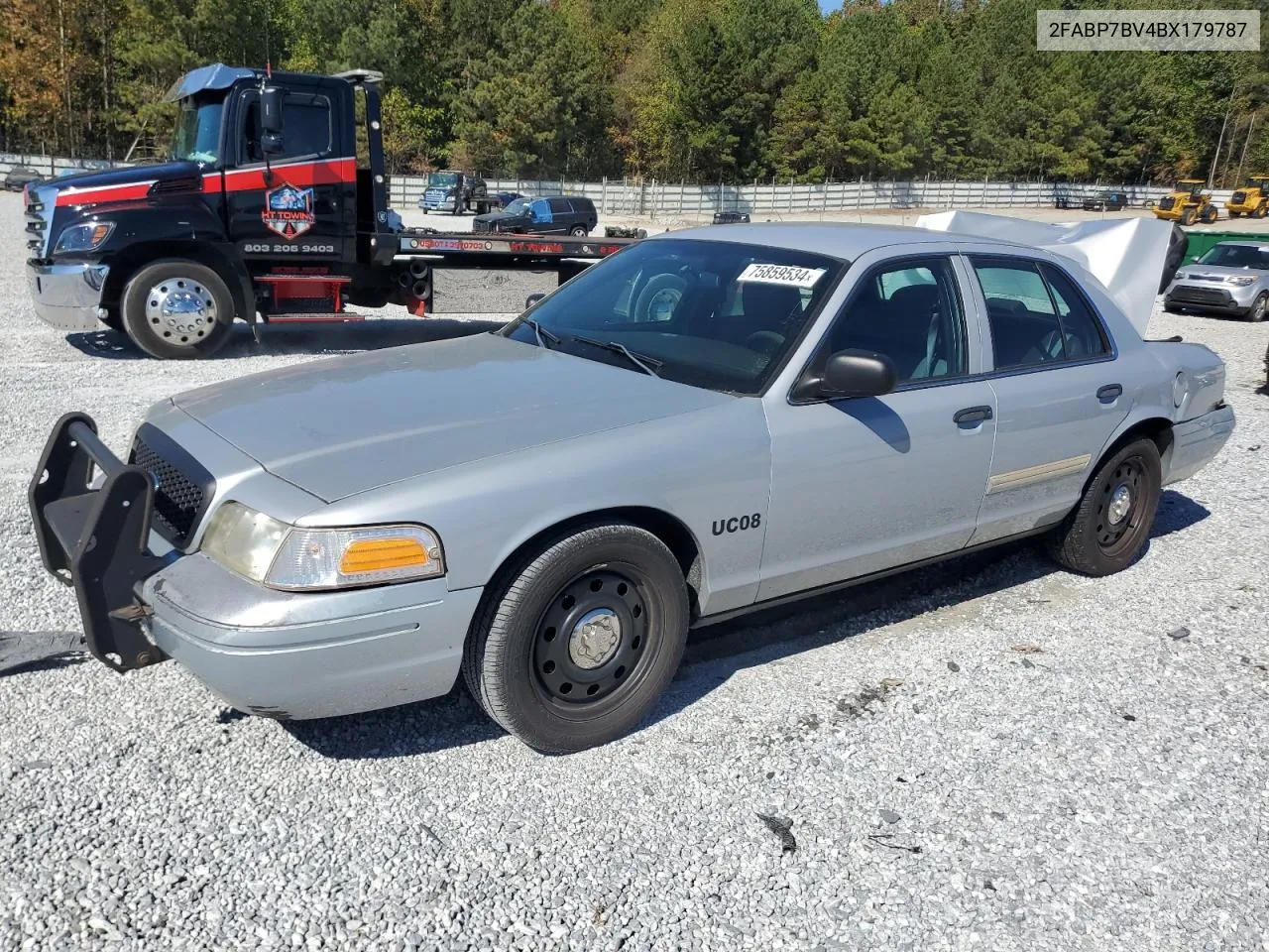 2011 Ford Crown Victoria Police Interceptor VIN: 2FABP7BV4BX179787 Lot: 75859534