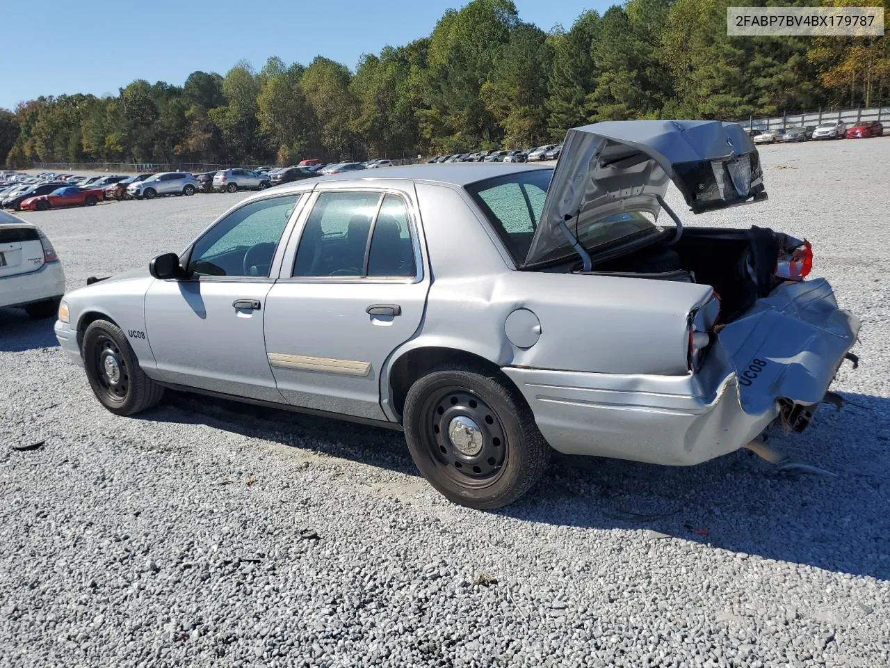 2011 Ford Crown Victoria Police Interceptor VIN: 2FABP7BV4BX179787 Lot: 75859534