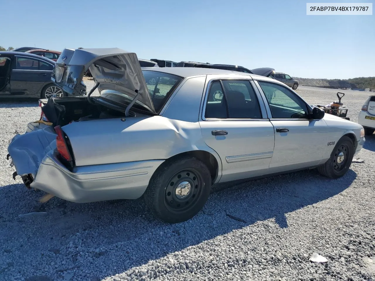 2011 Ford Crown Victoria Police Interceptor VIN: 2FABP7BV4BX179787 Lot: 75859534