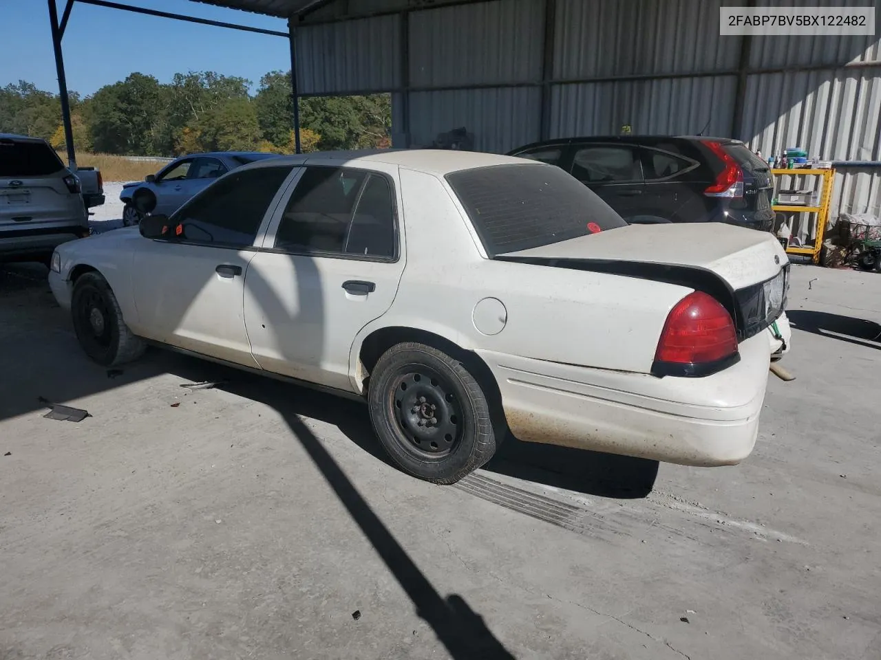 2011 Ford Crown Victoria Police Interceptor VIN: 2FABP7BV5BX122482 Lot: 77191744