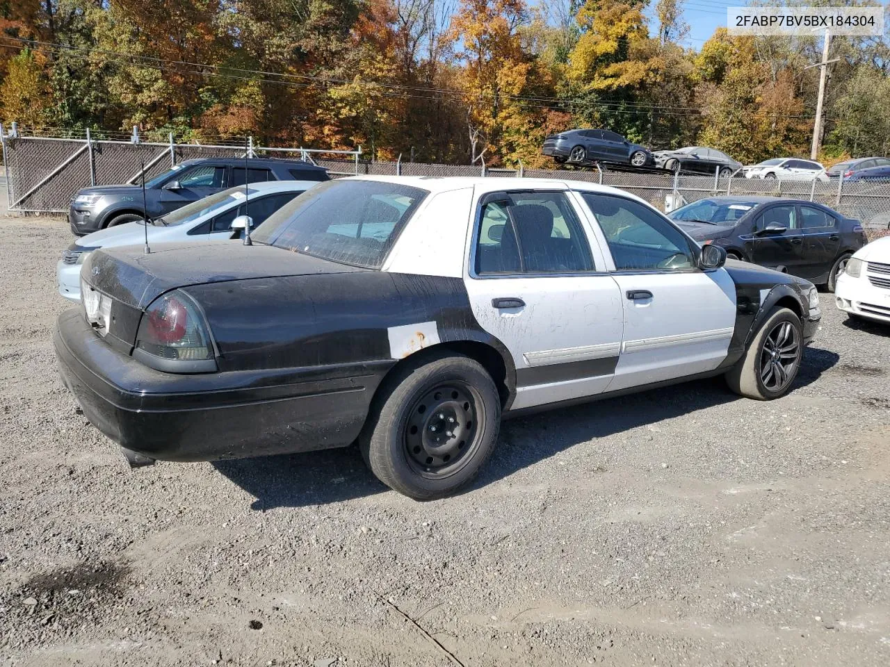 2011 Ford Crown Victoria Police Interceptor VIN: 2FABP7BV5BX184304 Lot: 77905804