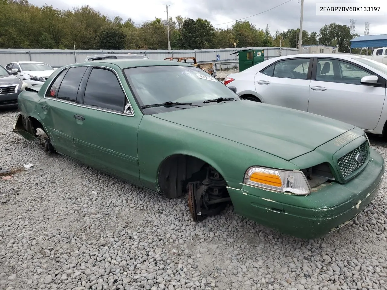 2011 Ford Crown Victoria Police Interceptor VIN: 2FABP7BV6BX133197 Lot: 78356784