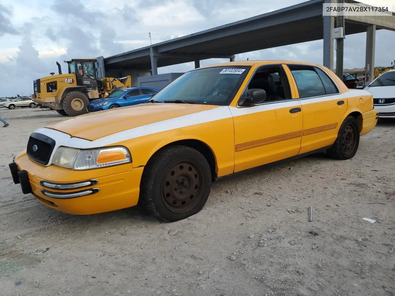 2011 Ford Crown Victoria S VIN: 2FABP7AV2BX117354 Lot: 80102804