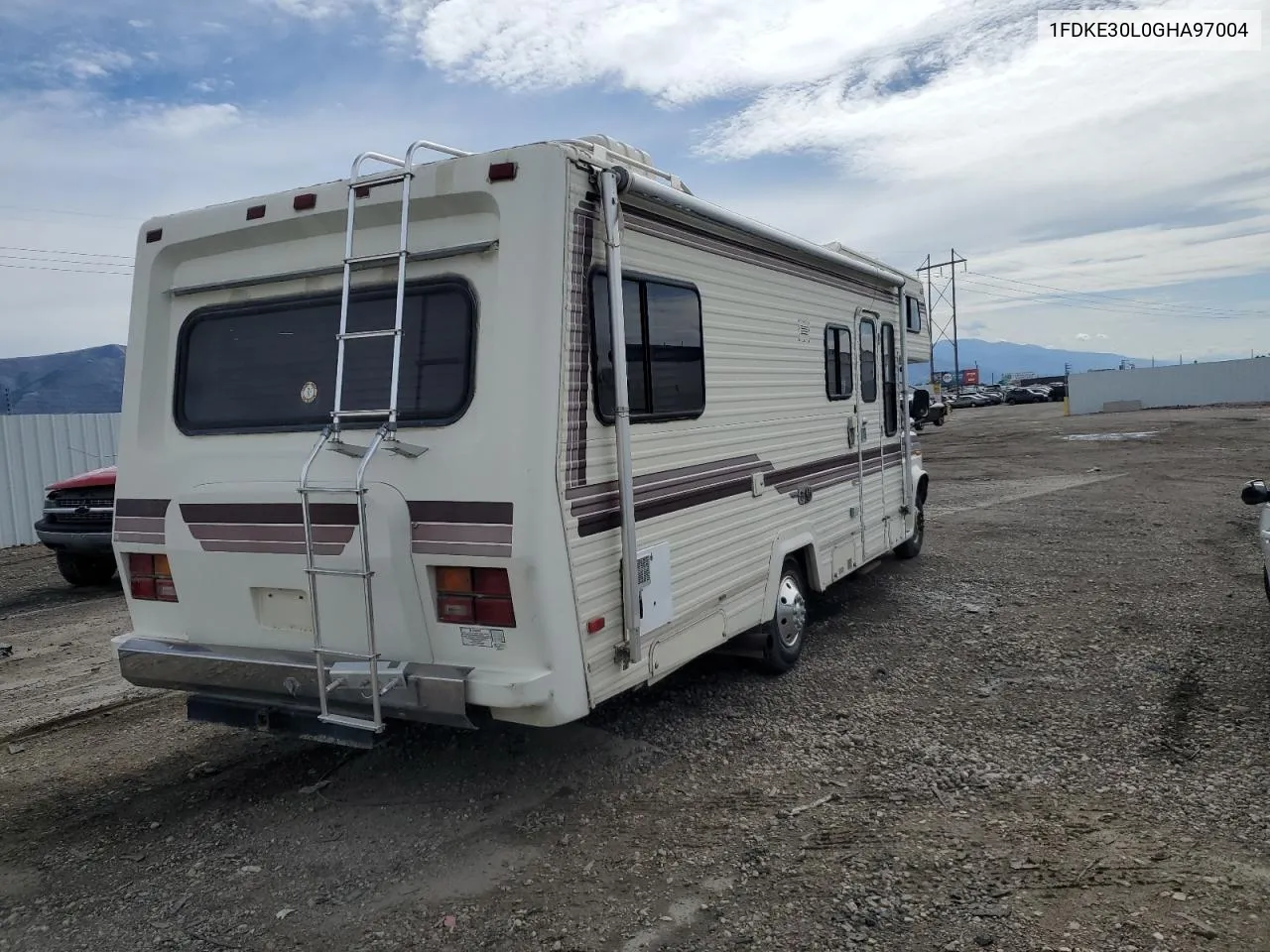 1986 Ford Econoline E350 Cutaway Van VIN: 1FDKE30L0GHA97004 Lot: 72071624