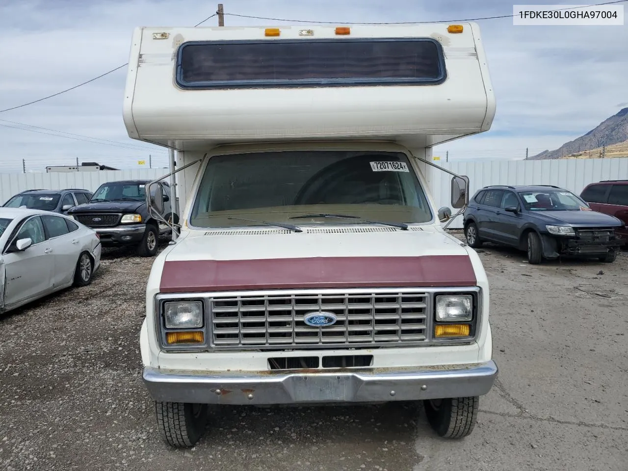 1FDKE30L0GHA97004 1986 Ford Econoline E350 Cutaway Van